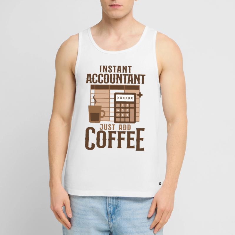 Comptable Comptable Comptable Comptabilité Débardeur bio Premium Homme