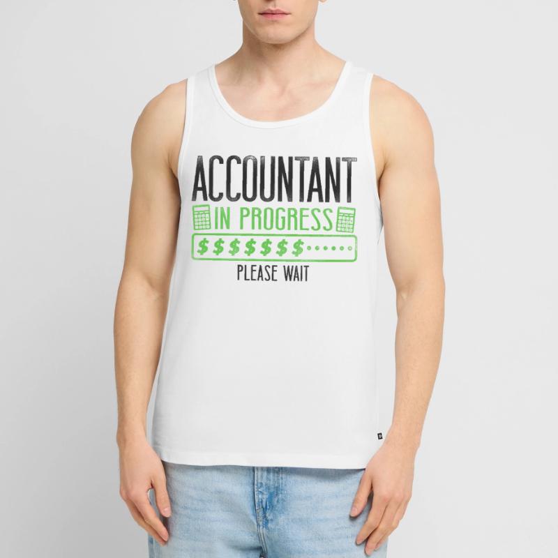 Comptable Comptable Comptable Comptabilité Débardeur bio Premium Homme