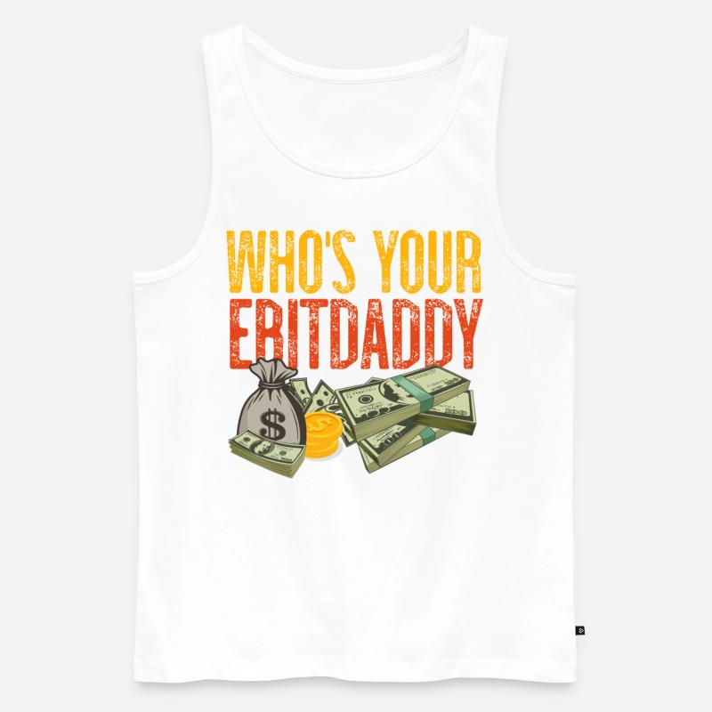 Comptable Comptable Comptable - Débardeur bio Premium Homme - blanc