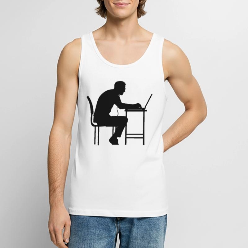 Software Developer Software Development Men's Premium Organic Tank Top