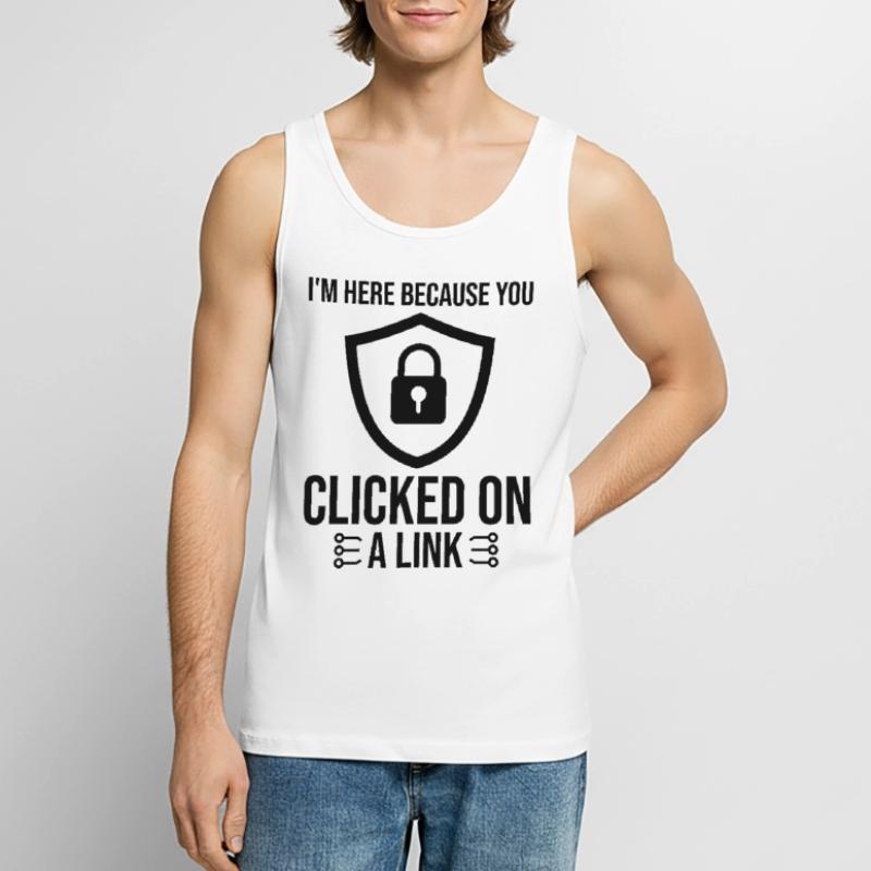 Cybersecurity Computer Security Cybersecurity Men's Premium Organic Tank Top