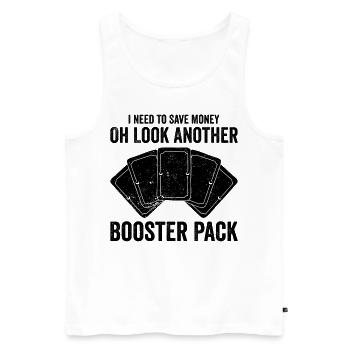 Lustiges Sammelkartenspiel TCG - Männer Premium Bio Tank Top - Weiß - Vorne - Michal (187cm)