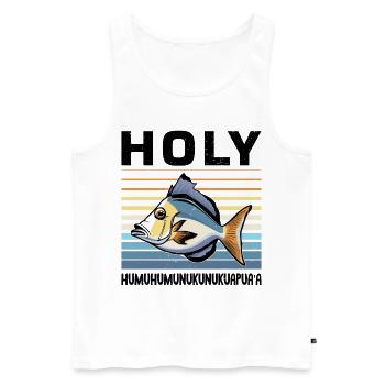Humuhumunukunukuapua'a Hawaiian - Men's Premium Organic Tank Top - white - Front - AI Model Male 178 light (178cm)