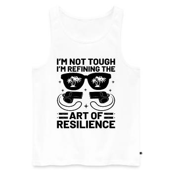 Physical Education Teacher PE Teachers School Spor - Men's Premium Organic Tank Top - white - Front - Michal (187cm)