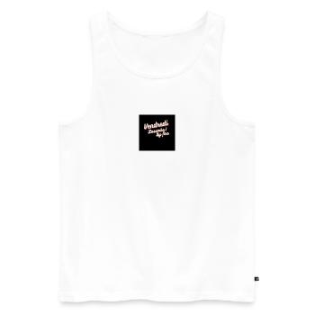 Mercredi 3 - Débardeur bio Premium Homme - blanc - Devant - Michal (187cm)