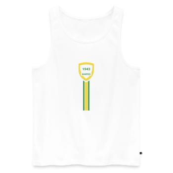 Nantes football club - Débardeur bio Premium Homme - blanc - Devant - AI Model Male 178 light (178cm)