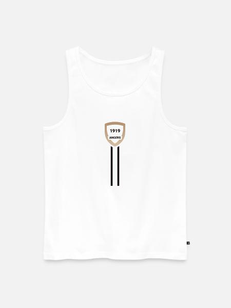 Fußballverein Angers - Männer Premium Bio Tank Top - Weiß