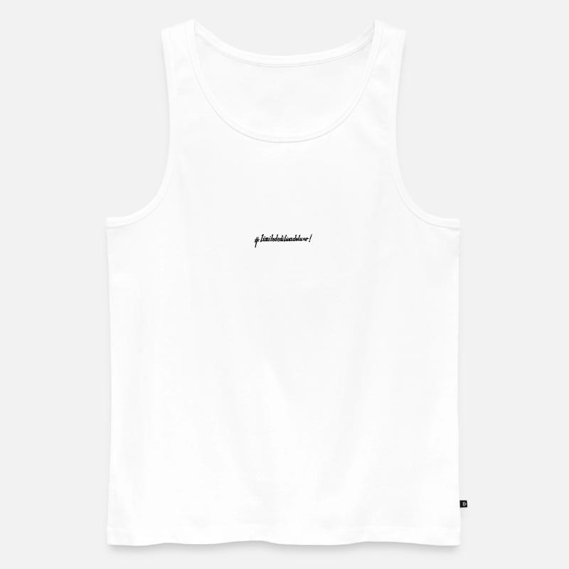 Limited Edition deluxe! - Männer Premium Bio Tank Top - Weiß