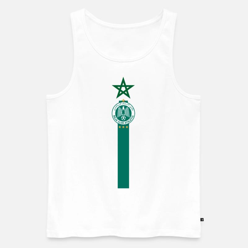 Raja Marokko - Männer Premium Bio Tank Top - Weiß