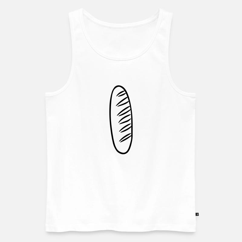 Zauberstab - Männer Premium Bio Tank Top - Weiß