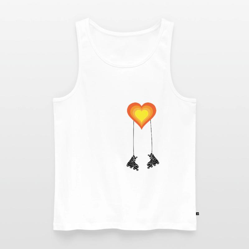 Inline inline skating Inline skating is a gift idea Men's Premium Organic Tank Top