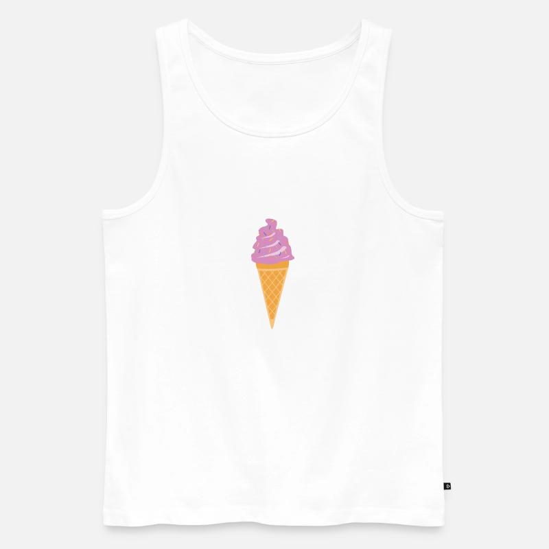 EIS - Männer Premium Bio Tank Top - Weiß