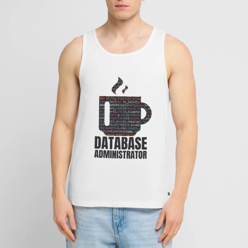 Datenbankdaten SQL Programmer Administration Männer Premium Bio Tank Top