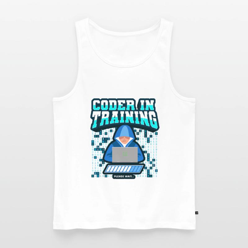 Programmer Coder Software Developer Men's Premium Organic Tank Top