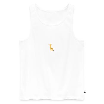 Wildtiere - Männer Premium Bio Tank Top - Weiß - Vorne - Michal (187cm)