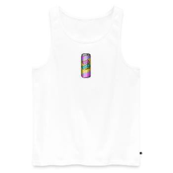 Big Dick Energy | does it fit your energy? - Men's Premium Organic Tank Top - white - Front - AI Model Male 178 light (178cm)