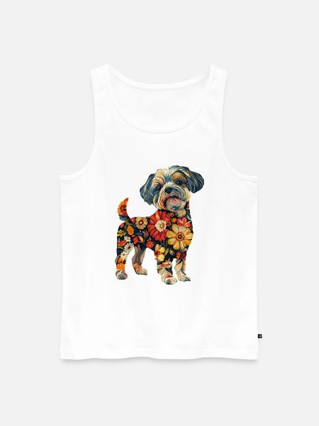 maltesisch - Männer Premium Bio Tank Top - Weiß