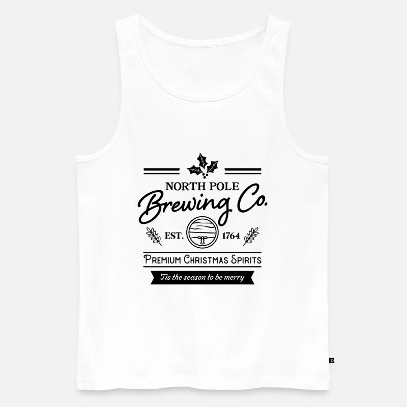 North Pole Brewing Co. - Männer Premium Bio Tank Top - Weiß