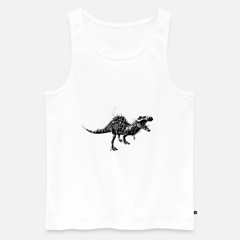 Spinosaurus - Männer Premium Bio Tank Top - Weiß