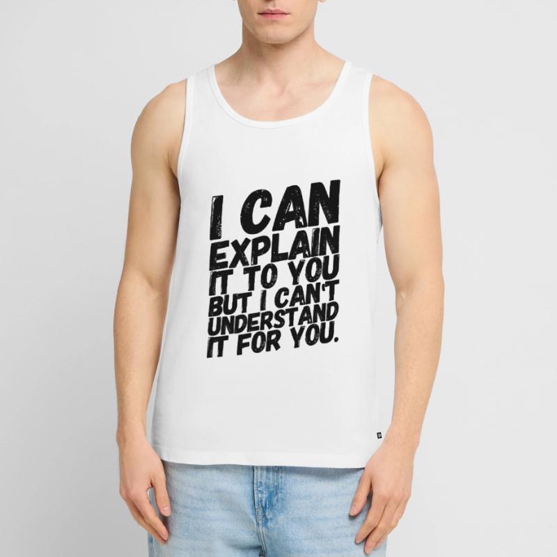 Admin Administrator Computer Science Computer Men's Premium Organic Tank Top