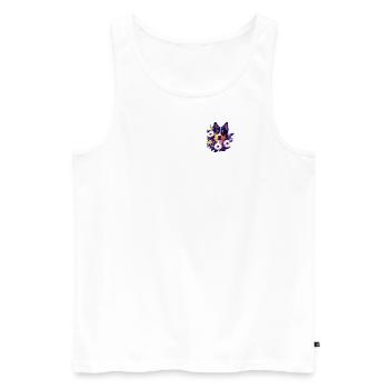 Dog Dog Owner Dog Lover Dog Owner - Débardeur bio Premium Homme - blanc - Devant - Michal (187cm)