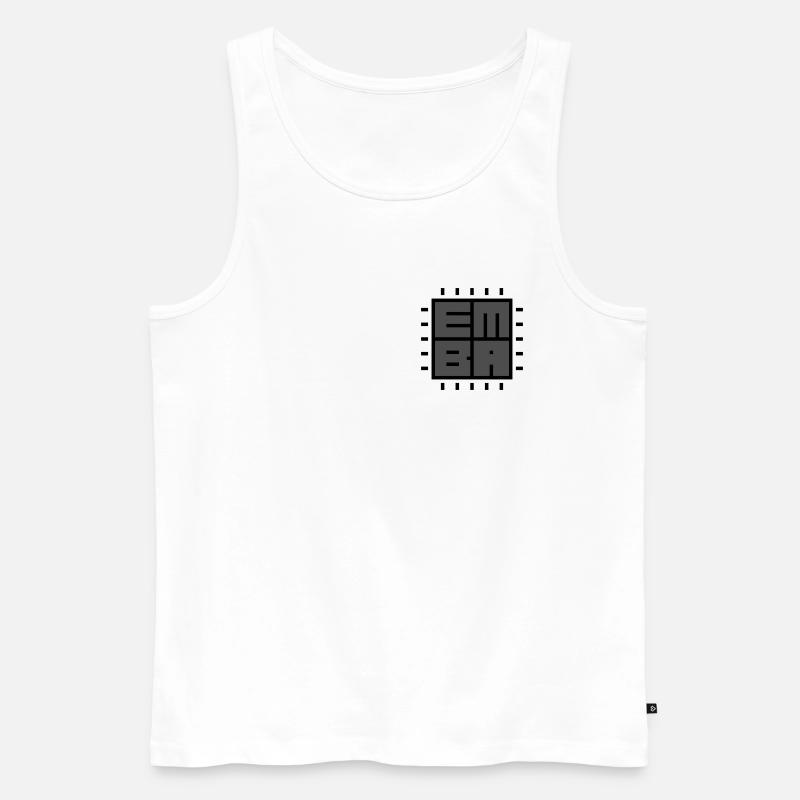 EMBA firmware analyzer - Männer Premium Bio Tank Top - Weiß
