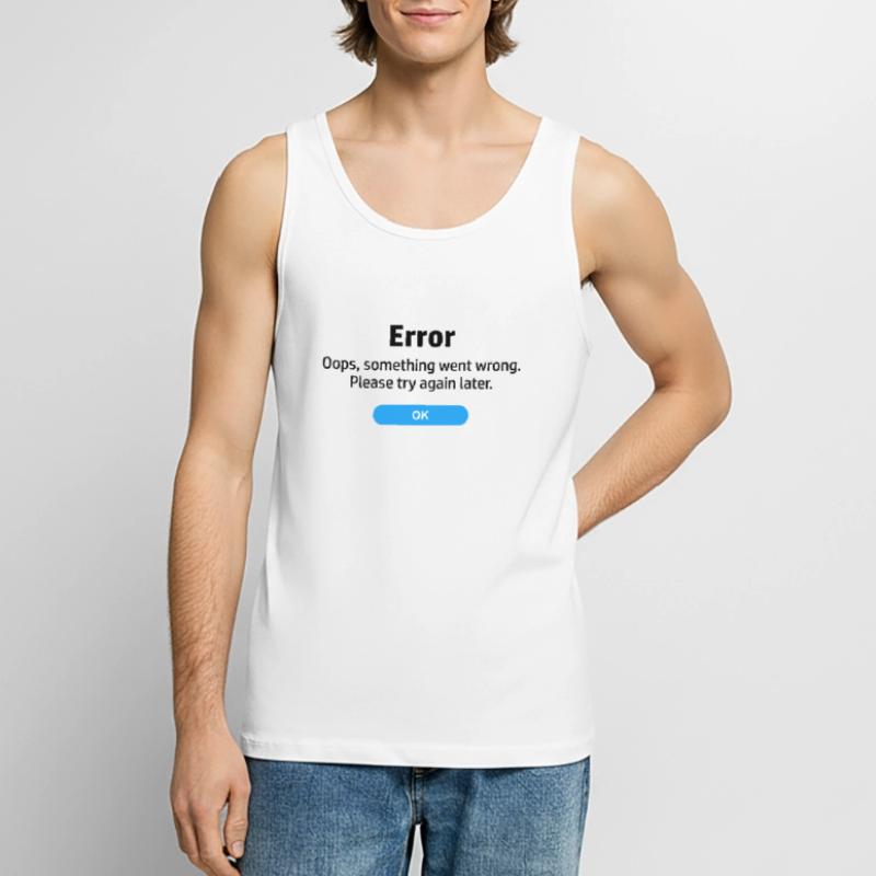Error something went wrong. Please try again later Men's Premium Organic Tank Top