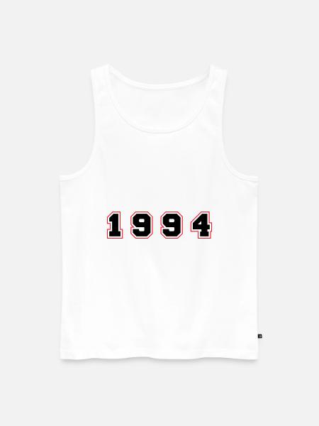 1994 Year Number - Men's Premium Organic Tank Top - white