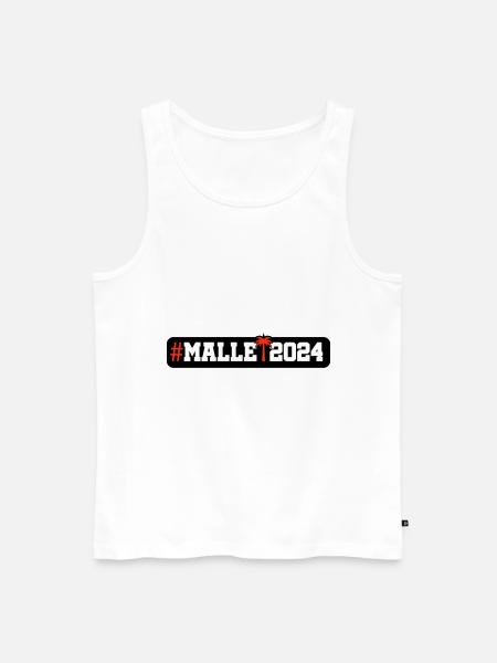 Malle 2024 - Männer Premium Bio Tank Top - Weiß