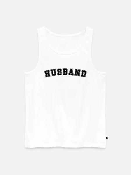 Ehemann - Männer Premium Bio Tank Top - Weiß
