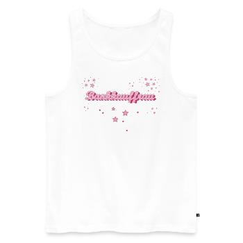 Banker Abschluss-Geschenk Bankkauffrau - Männer Premium Bio Tank Top - Weiß - Vorne - Michal (187cm)