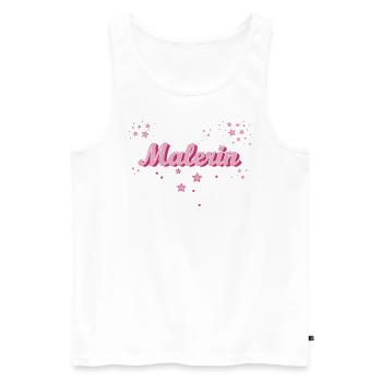 Lackierer-Anstreicher Abschluss-Geschenk Malerin - Männer Premium Bio Tank Top - Weiß - Vorne - Michal (187cm)
