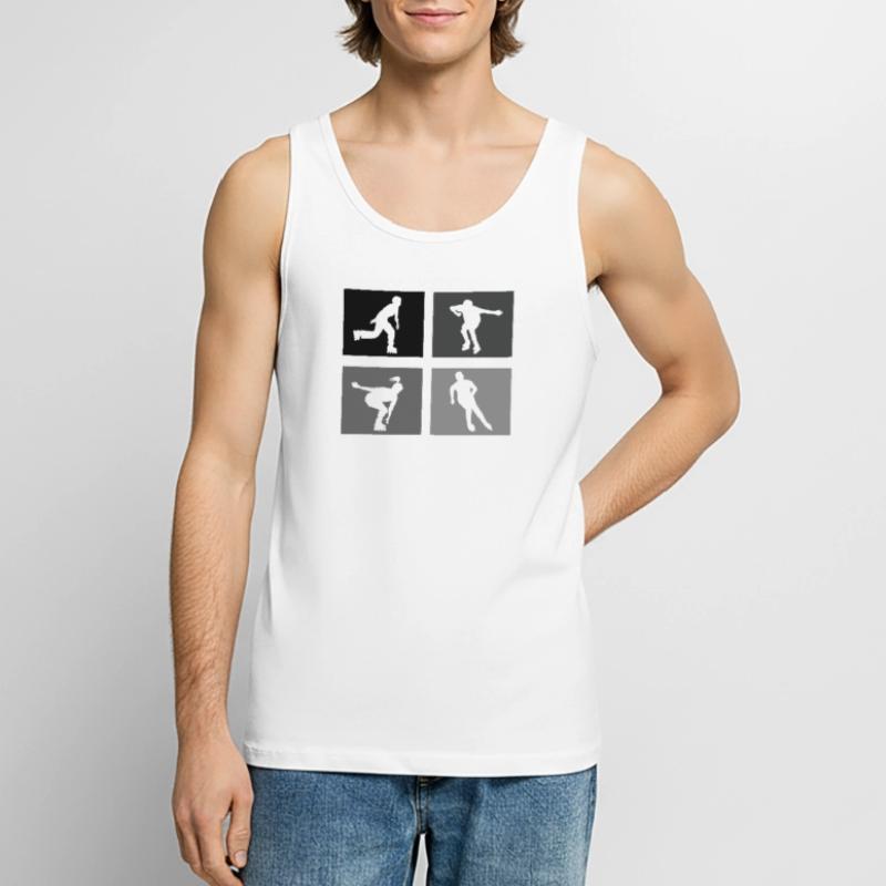 Rollers Rollers Rollers Rollers Débardeur bio Premium Homme