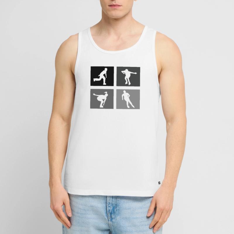 Rollers Rollers Rollers Rollers Débardeur bio Premium Homme