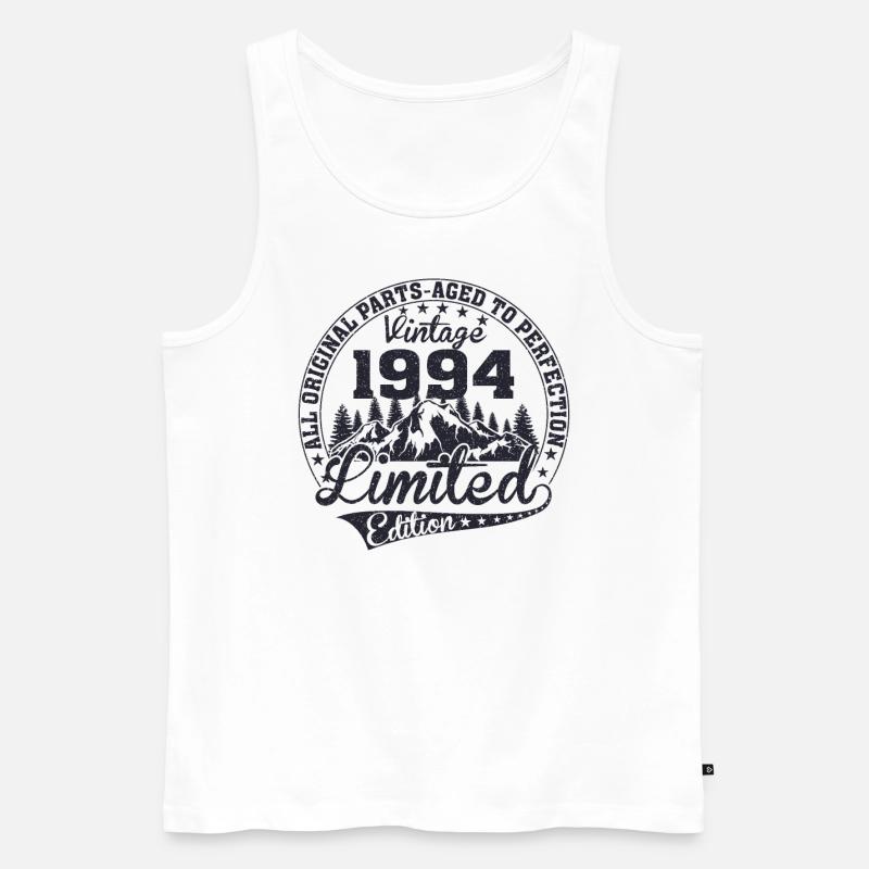 Awesome since 1994, Legend since 1994 - Männer Premium Bio Tank Top - Weiß