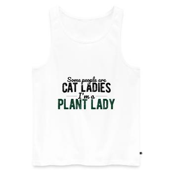 Landschaftsgärtner Hobbygärtner Gärtner - Männer Premium Bio Tank Top - Weiß - Vorne - AI Model Male 178 light (178cm)