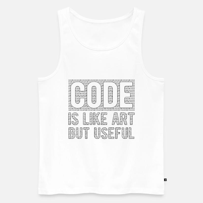 Software Ingenieur Informatiker Programmierer - Männer Premium Bio Tank Top - Weiß