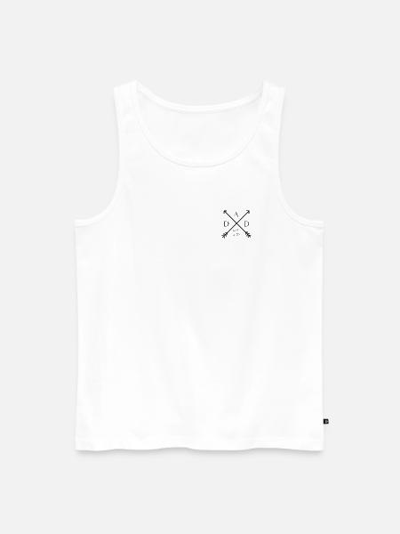 DAD est 2024 - Männer Premium Bio Tank Top - Weiß