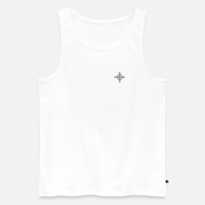Der Hexenknoten - Männer Premium Bio Tank Top - Weiß