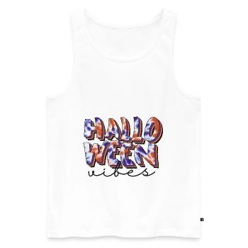 Horror Magic Magic Halloween T-Shirt Cadeau - Débardeur bio Premium Homme - blanc - Devant - Michal (187cm)
