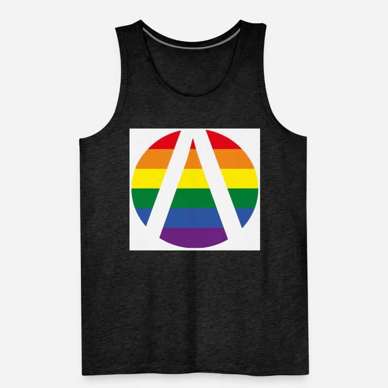 Lambda Logo CSD Männer Premium Bio Tank Top