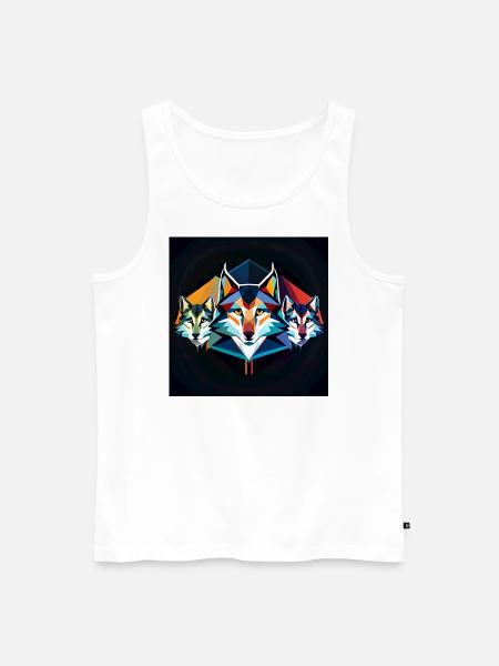 3b44a0d8 66fa 4017 b16c f49914dff8bf - Männer Premium Bio Tank Top - Weiß