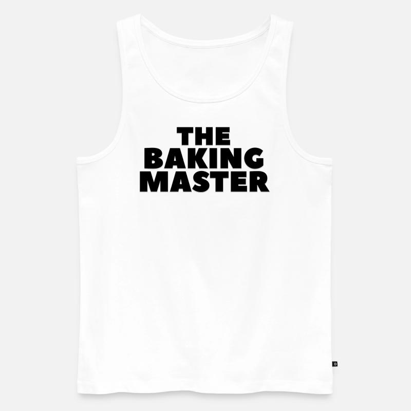 Baking Masterclass Merch - Männer Premium Bio Tank Top - Weiß