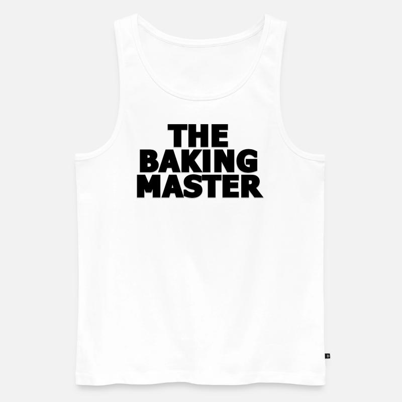 Baking Merch by Printflow - Männer Premium Bio Tank Top - Weiß