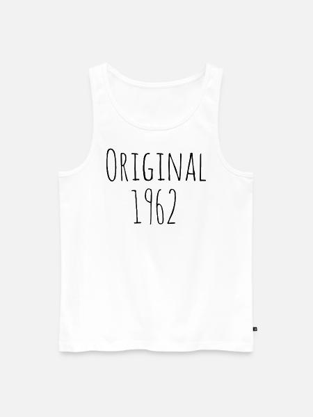 1962 - Männer Premium Bio Tank Top - Weiß