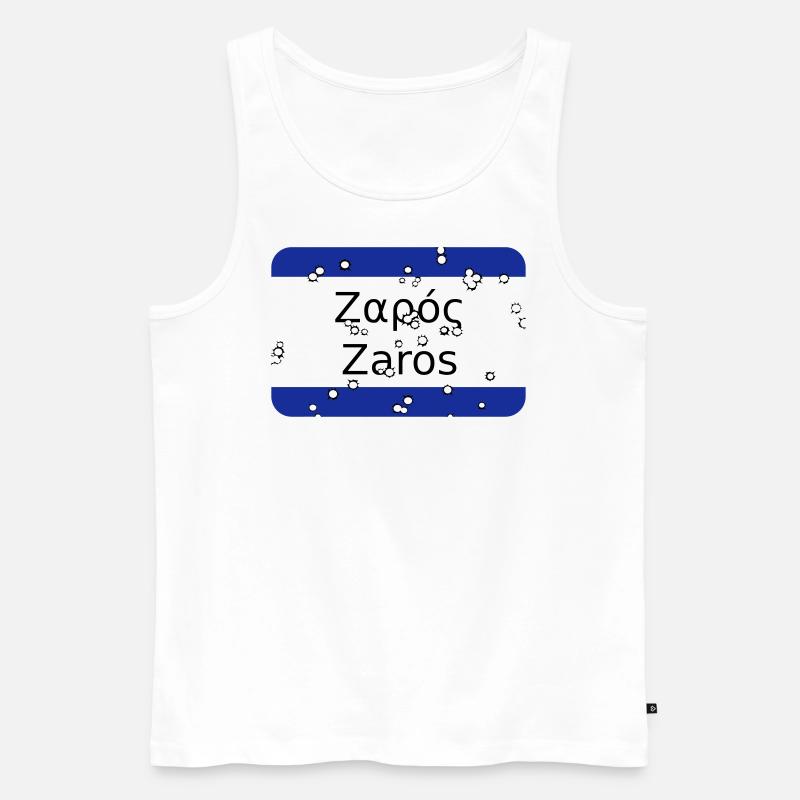 mg zaros - Männer Premium Bio Tank Top - Weiß