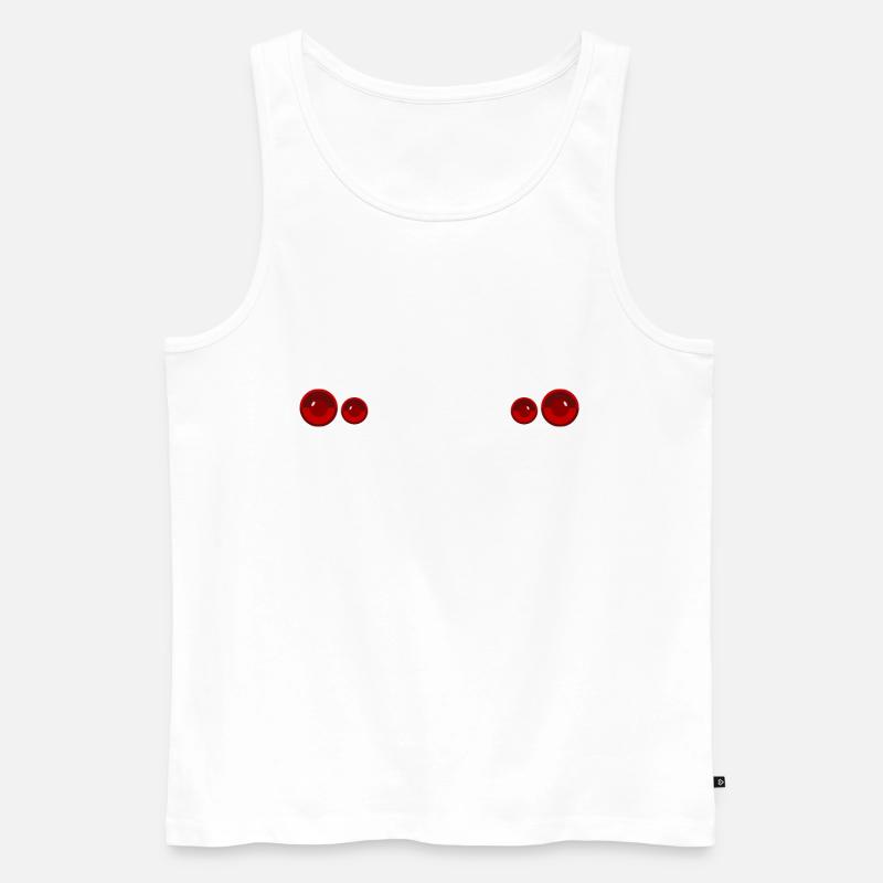 GTR R34 Rücklichter - Männer Premium Bio Tank Top - Weiß