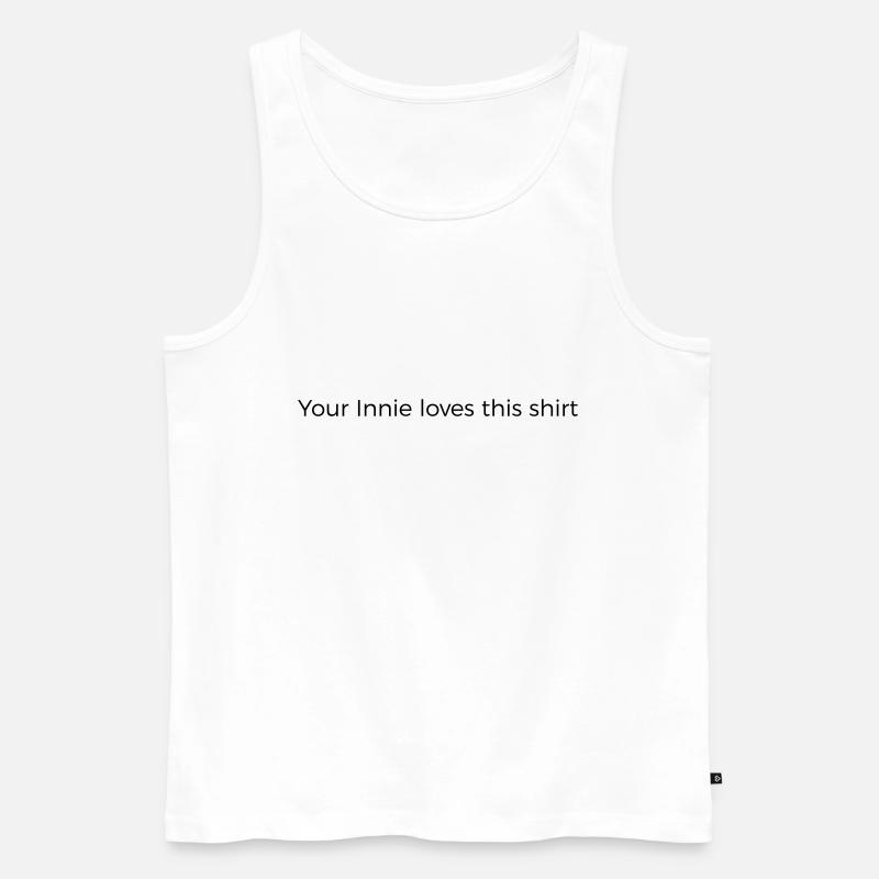 Your Innie - Männer Premium Bio Tank Top - Weiß