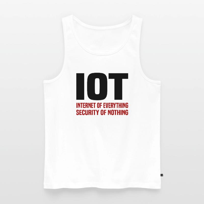 Internet Des Objets IOT Programmeur Admin IT Débardeur bio Premium Homme