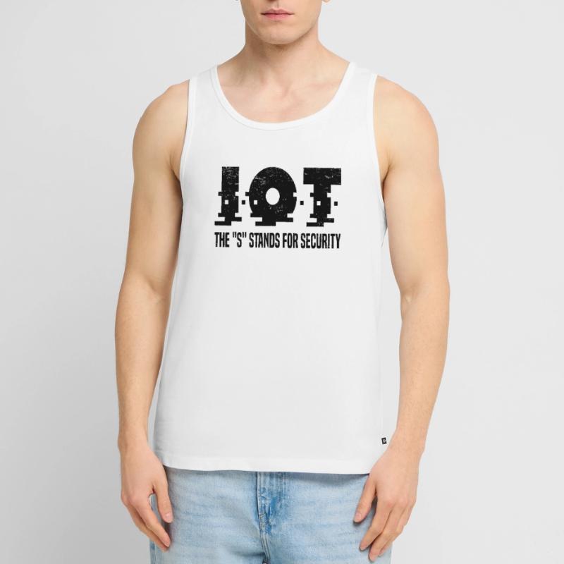 Internet Des Objets IOT Programmeur Admin IT Débardeur bio Premium Homme